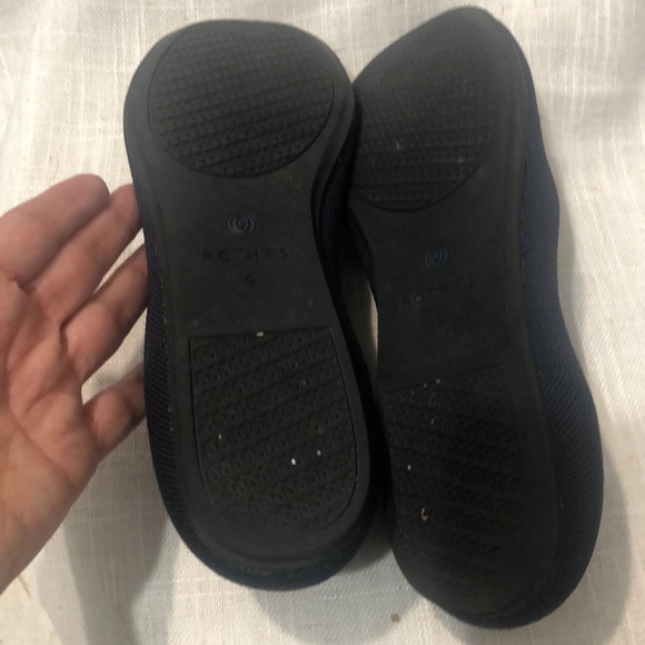 Rothy’s The Flat Round Toe Size 9 Navy Solid - Picture 9 of 10